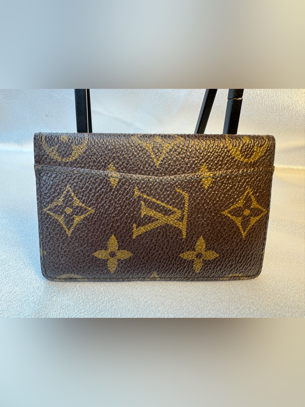 Louis Vuitton LV Monogram Card Case in Brown and Gold Monogram Unisex